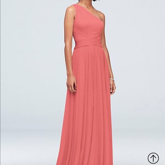 David's Bridal Dresses & Skirts - One Shoulder David’s Bridal Bridesmaids Dress